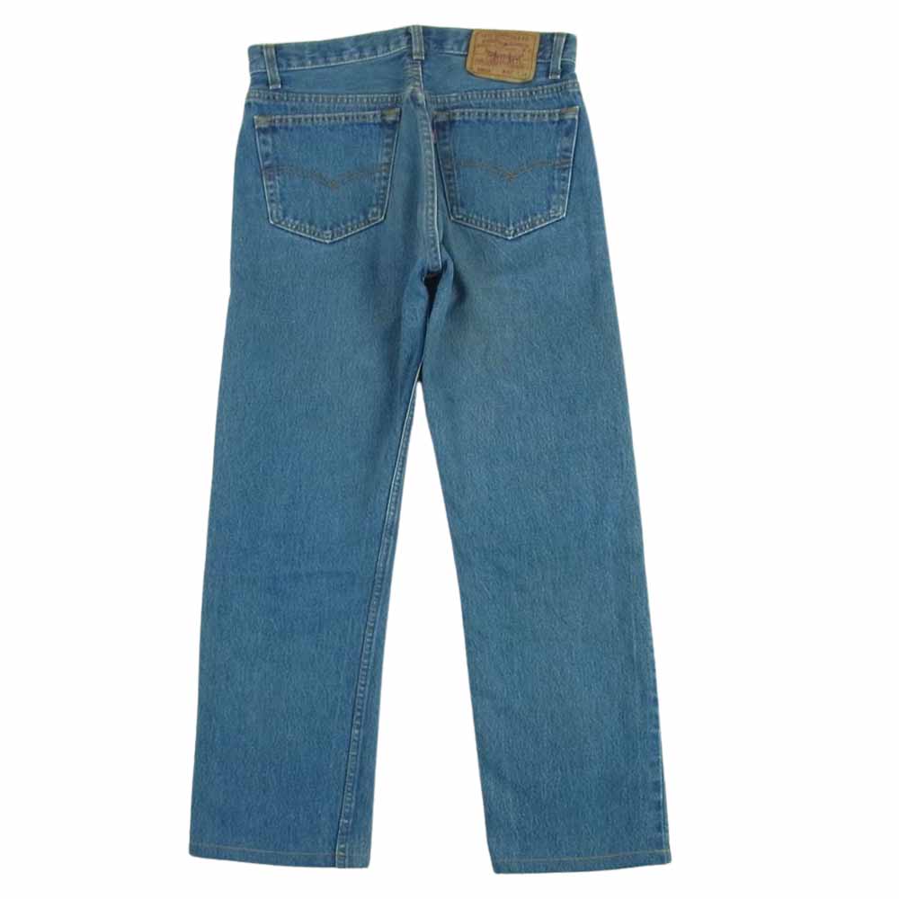 Levi's リーバイス USA製 501 レギュラー ボタン裏520 ストレート デニム パンツ インディゴブルー系 W32 L34【中古】