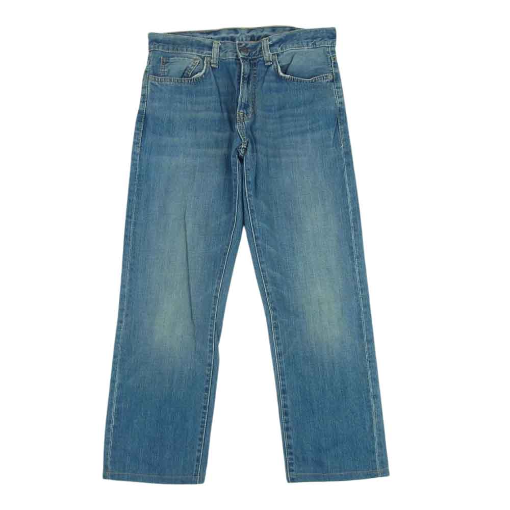デニム アンド サプライ MNDSDNMM4P00040 RALPHLAUREN ラルフローレン シッパー ストレート デニム パンツ インディゴブルー系 29【中古】