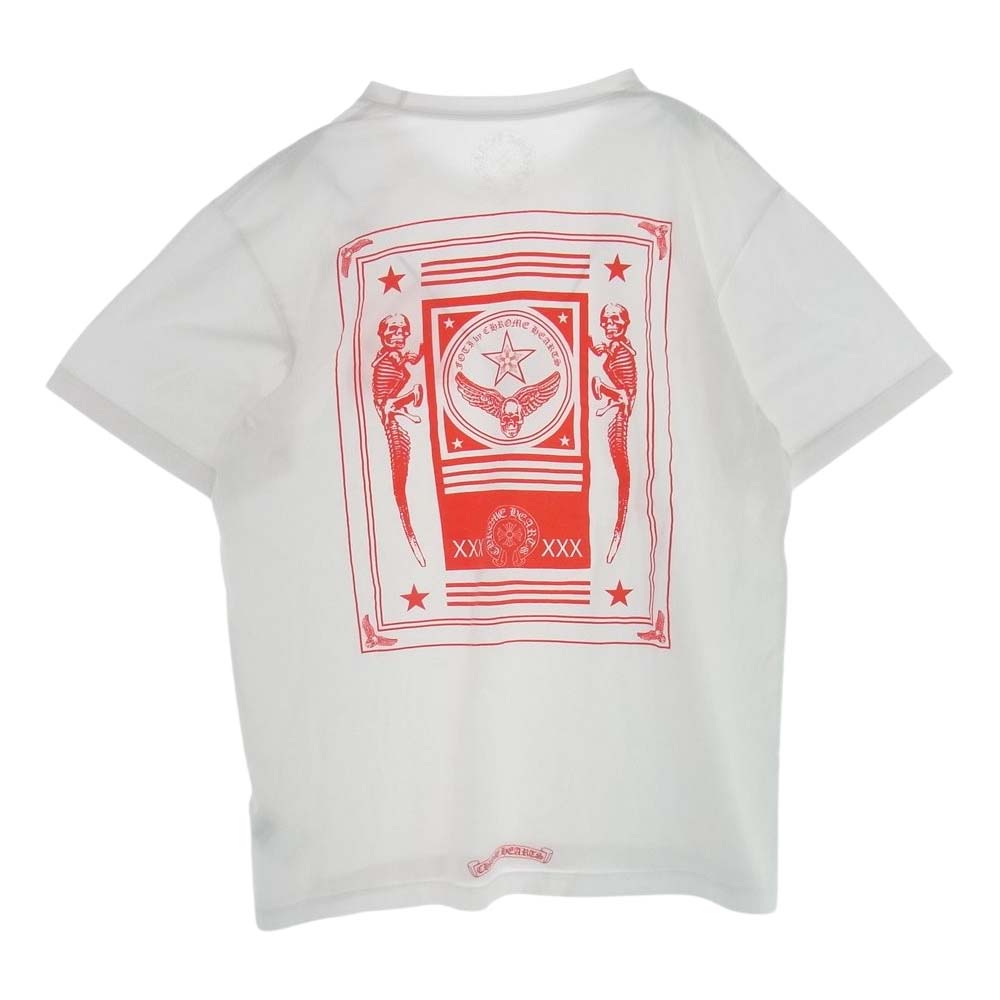 Supreme シュプリーム 21AW WTAPS ダブルタップス Sic'em  バックロゴプリント クルーネック 半袖 Tシャツ ホワイト系 L【中古】