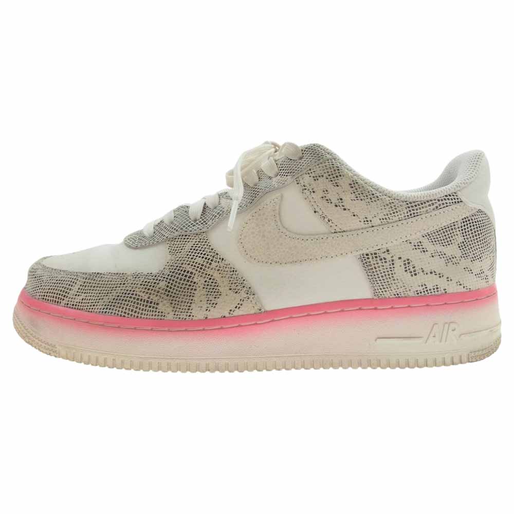 NIKE ナイキ DV1031-030 WMNS ウィメンズ Air Force 1 AF1 Low Our Force 1 ウィメンズ エアフォース1 アワーフォース1 ローカット スニーカー ホワイト系 ピンク系 28cm【中古】