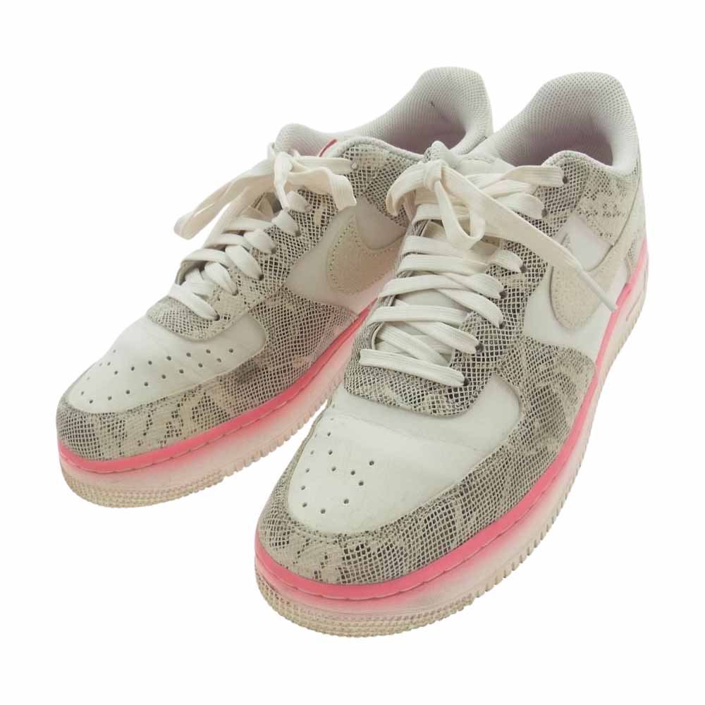 NIKE ナイキ DV1031-030 WMNS ウィメンズ Air Force 1 AF1 Low Our Force 1 ウィメンズ エアフォース1 アワーフォース1 ローカット スニーカー ホワイト系 ピンク系 28cm【中古】