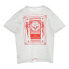 CHROME HEARTS クロムハーツ（原本無） 国内正規品 FOTI S/S TEE フォティ バックプリント クルーネック 半袖 Tシャツ ホワイト系 L【中古】