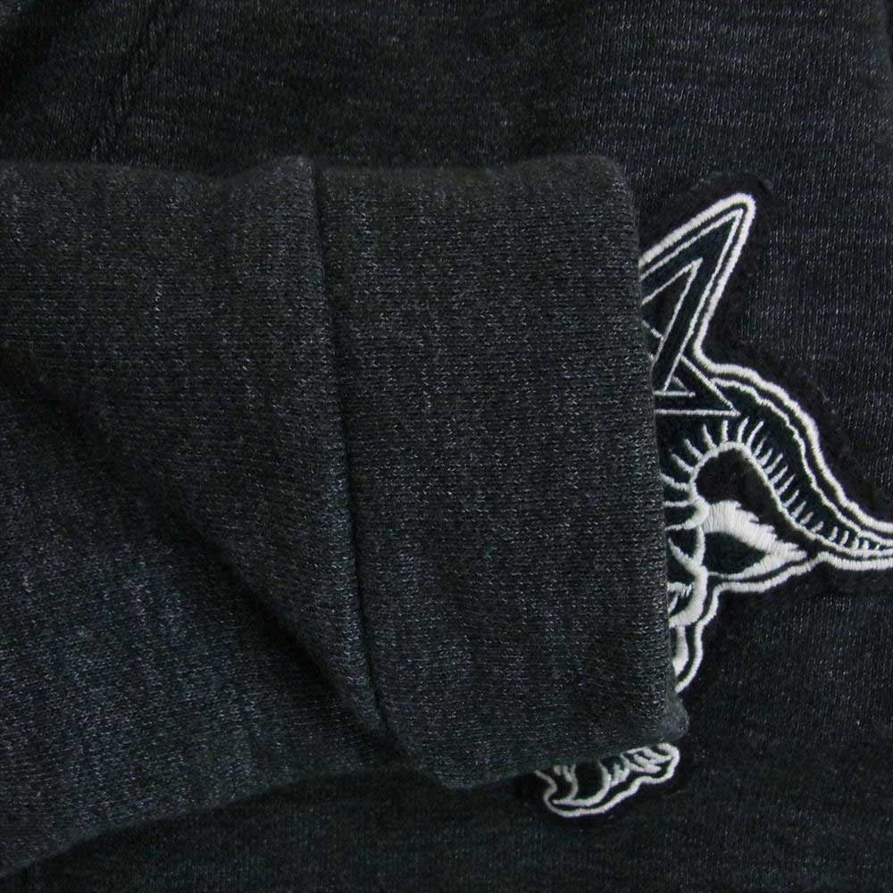 Softmachine ソフトマシーン ショールカラー カーディガン チャコール系 L【中古】