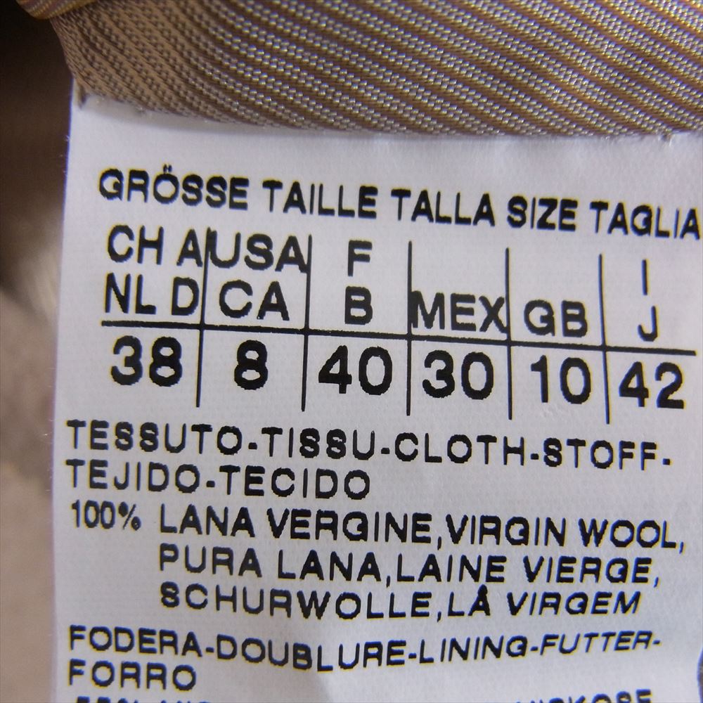 MAX MARA マックスマーラ 銀タグ セカンドライン オーティーエスタグ フアー襟 ウール コート ブラウン系 42【中古】