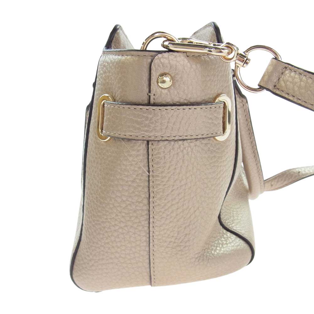 COACH コーチ F55665 ブレイクキャリオール 2WAY レザー ショルダー ハンドバッグ ベージュ系【中古】