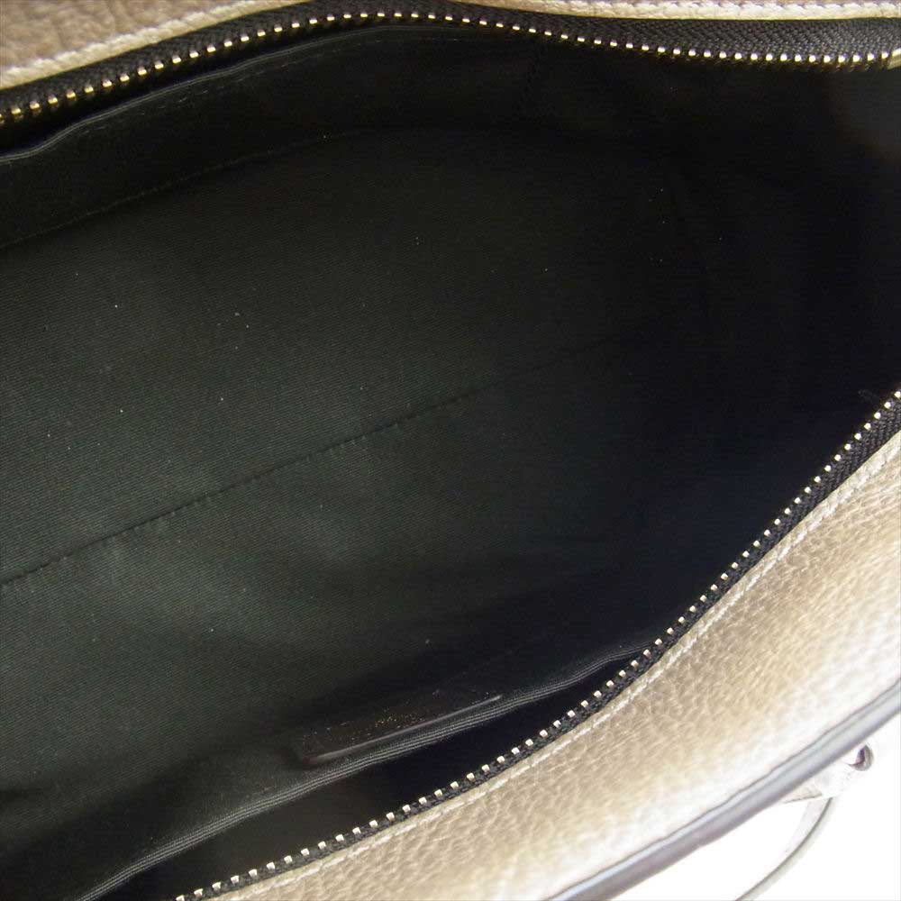 COACH コーチ F55665 ブレイクキャリオール 2WAY レザー ショルダー ハンドバッグ ベージュ系【中古】