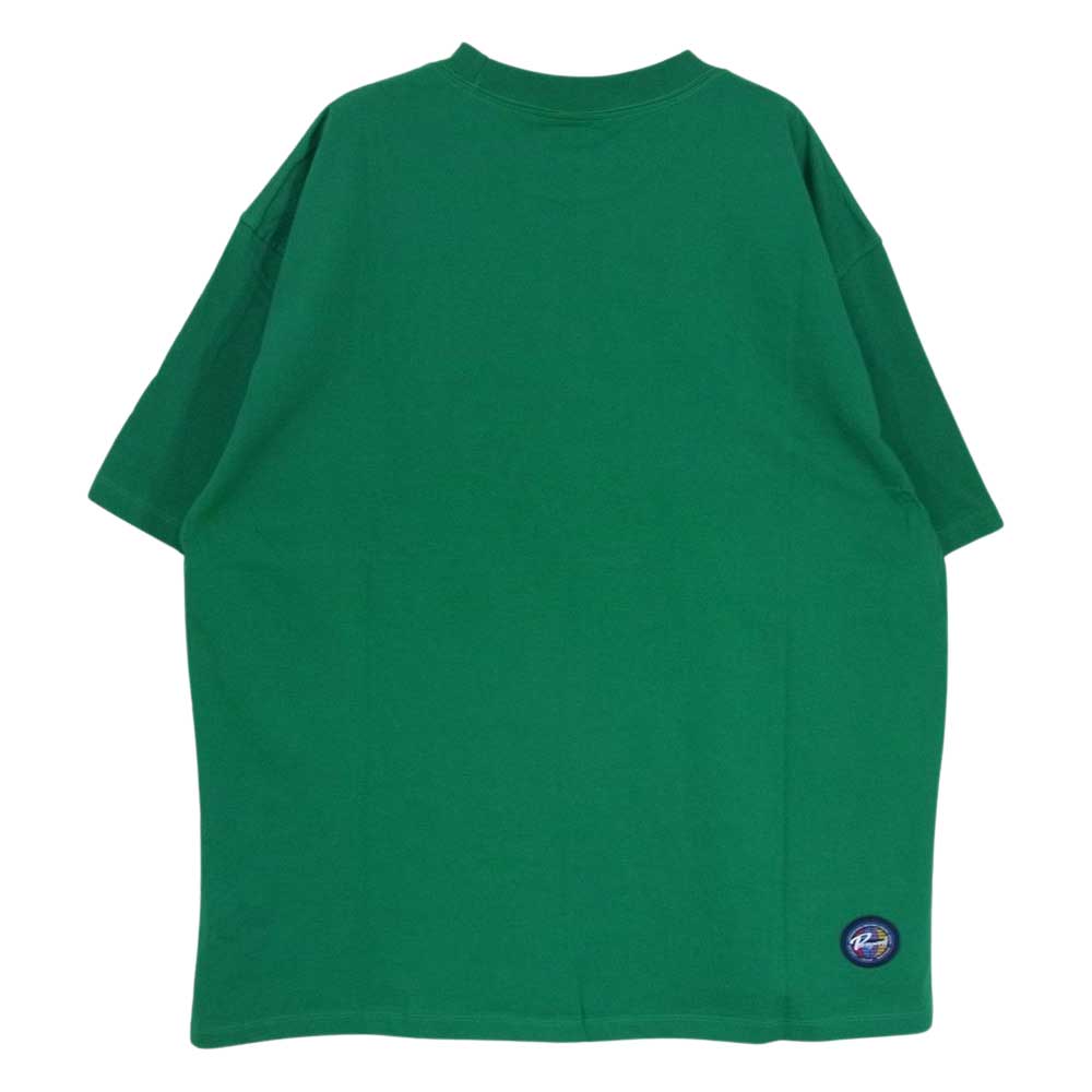 パラグラフ SMILE ARCH LOGO PRINT Tee スマイル アーチロゴ プリント Tシャツ グリーン系 サイズ表記無【極上美品】【中古】