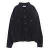 BALENCIAGA バレンシアガ 19AW 583432 TEW35 バックエンブロイダリー オーバーサイズ デニムジャケット Gジャン ブラック系 34【中古】