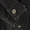 BALENCIAGA バレンシアガ 19AW 583432 TEW35 バックエンブロイダリー オーバーサイズ デニムジャケット Gジャン ブラック系 34【中古】