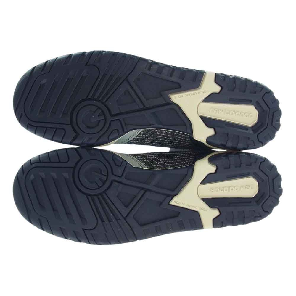 NEW BALANCE ニューバランス BB550J Boro Pack 襤褸パック ボロパック ローカット スニーカー インディゴブルー系 ライトブルー系 27cm【極上美品】【中古】