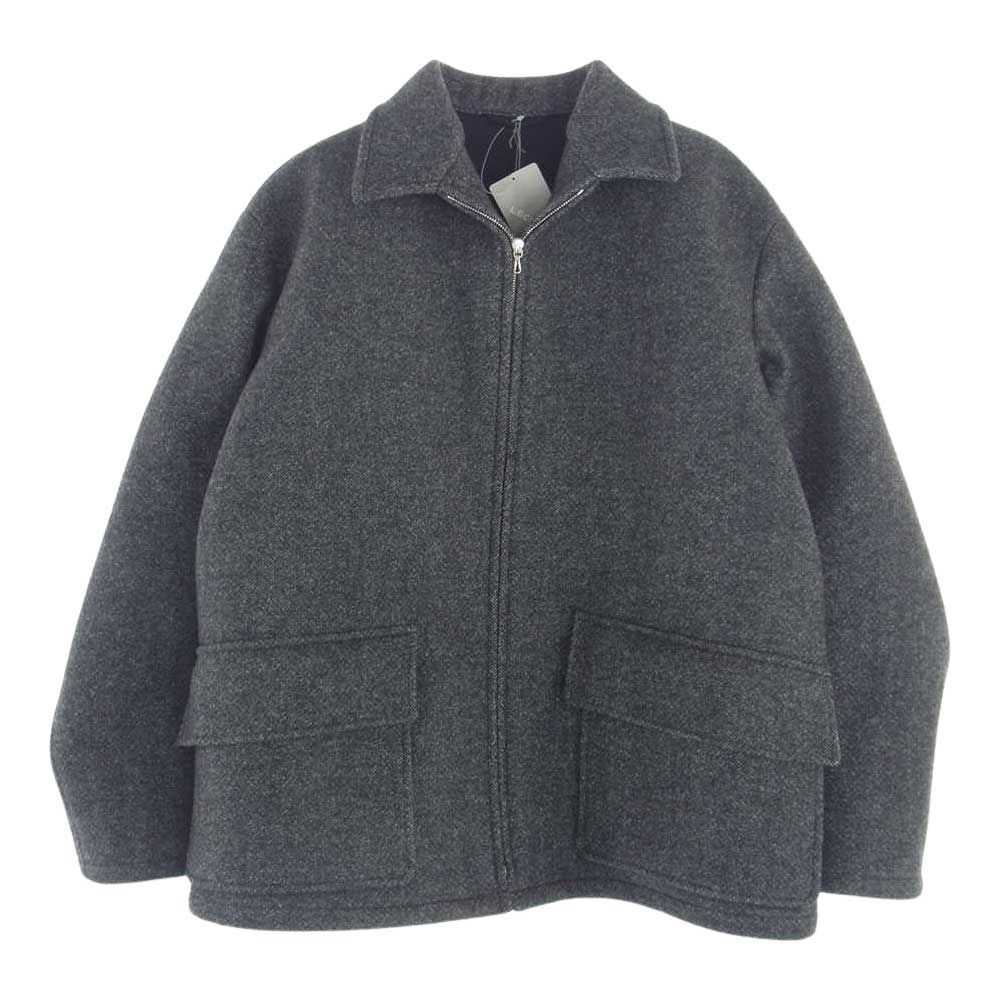 ユーゲン 22AW COAT032  22-020-050-0017-3-0 HUNT ハント ハンティングジャケット ジップアップ ブルゾン グレー系 3【新古品】【未使用】【中古】