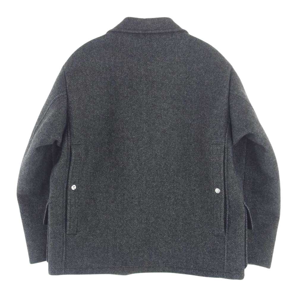 ユーゲン 22AW COAT032  22-020-050-0017-3-0 HUNT ハント ハンティングジャケット ジップアップ ブルゾン グレー系 3【新古品】【未使用】【中古】