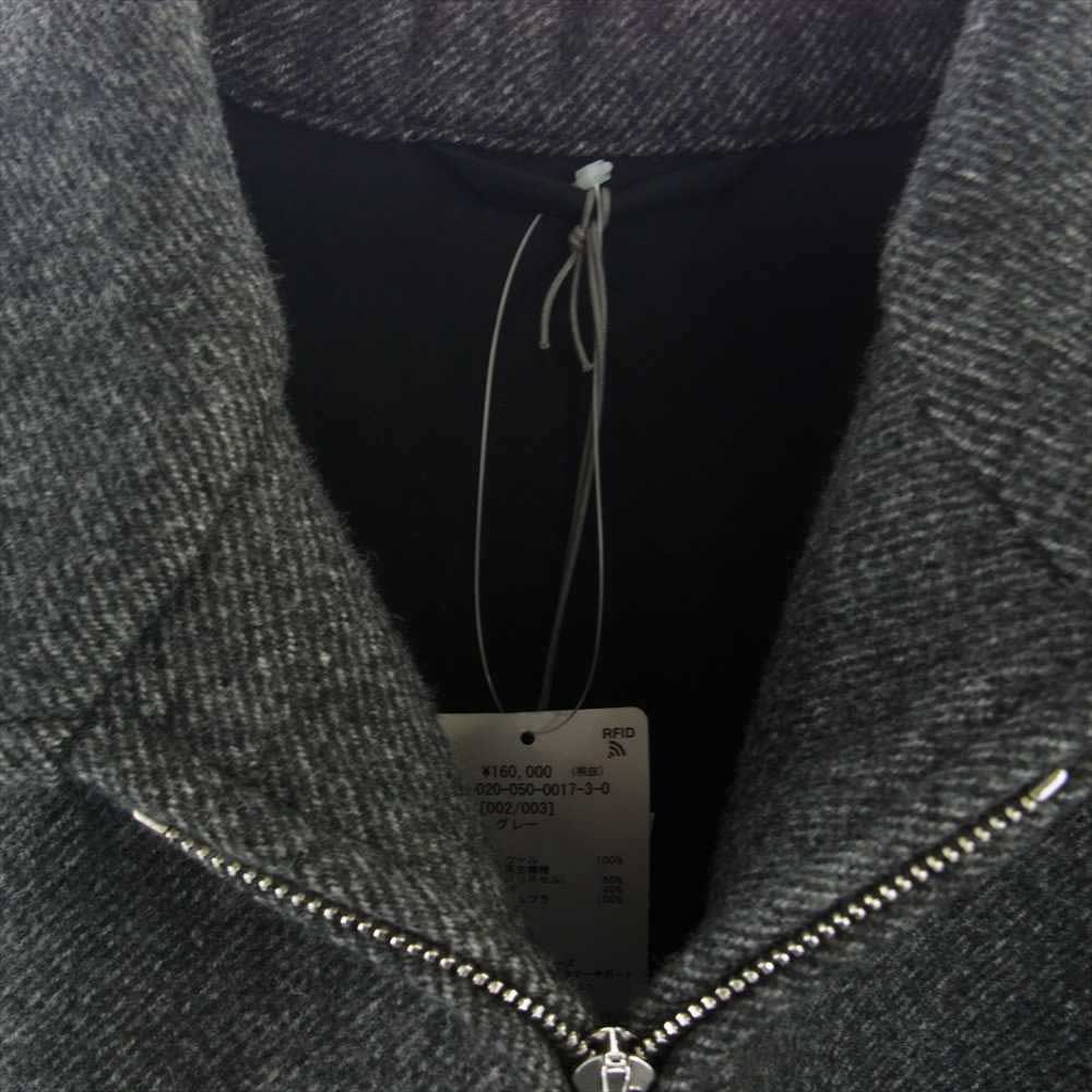 ユーゲン 22AW COAT032  22-020-050-0017-3-0 HUNT ハント ハンティングジャケット ジップアップ ブルゾン グレー系 3【新古品】【未使用】【中古】