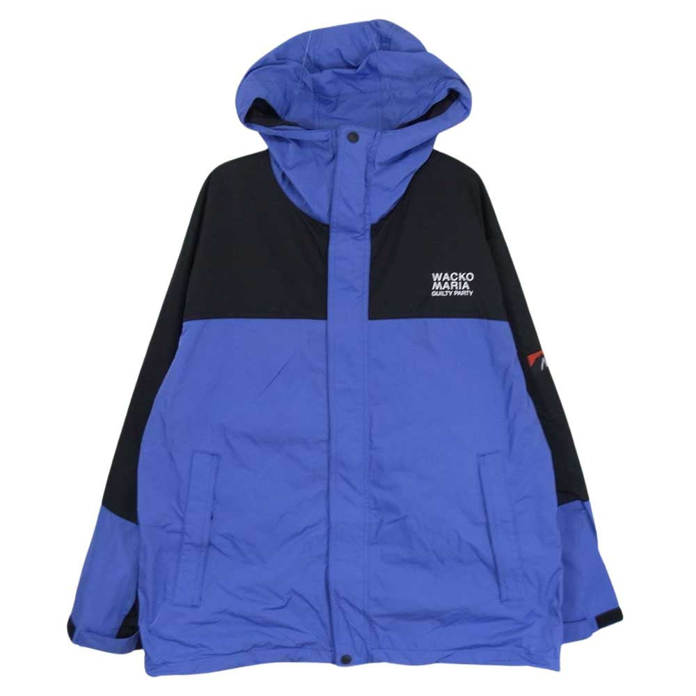 WACKO MARIA ワコマリア × NANGA ナンガ マウンテンパーカー ブルー系 S【極上美品】【中古】