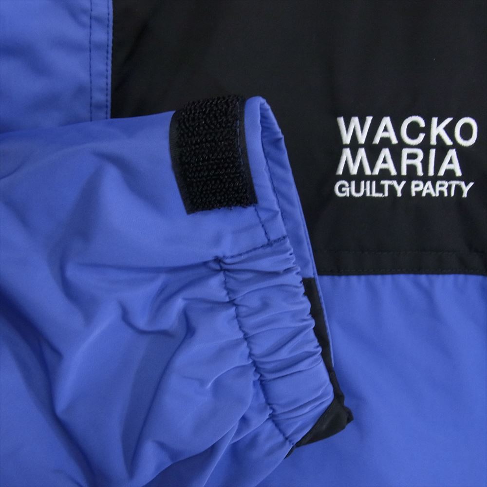 WACKO MARIA ワコマリア × NANGA ナンガ マウンテンパーカー ブルー系 S【極上美品】【中古】