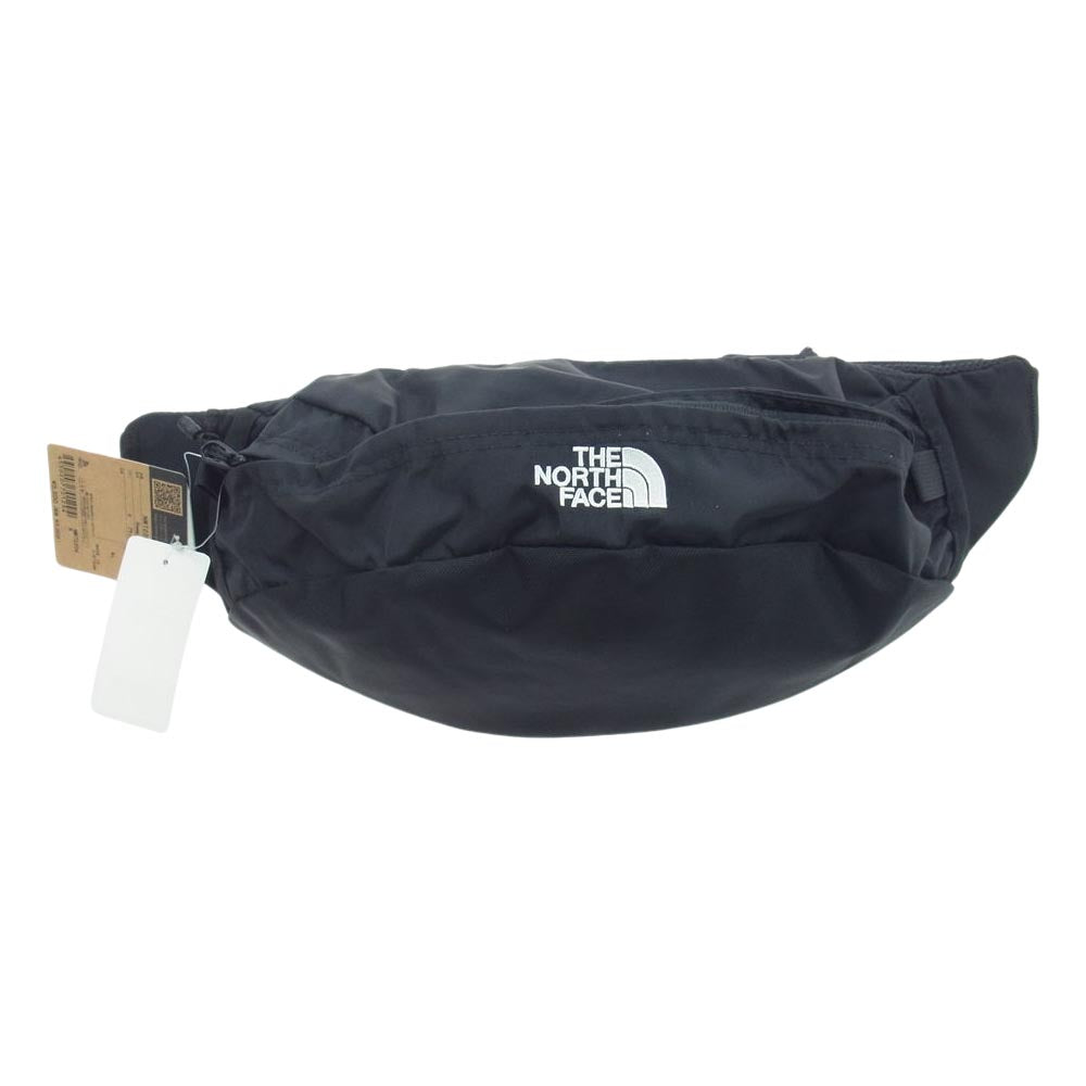 THE NORTH FACE ノースフェイス NM72204 Sweep スウィープ ナイロン ウエストバッグ ウエストポーチ  ブラック系 4L【極上美品】【中古】