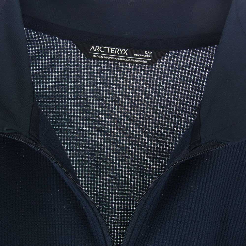 ARC'TERYX アークテリクス ARCC-Z-2019120135 国内正規品 ワッフル フリース ジップジャケット ネイビー系 S/P【中古】