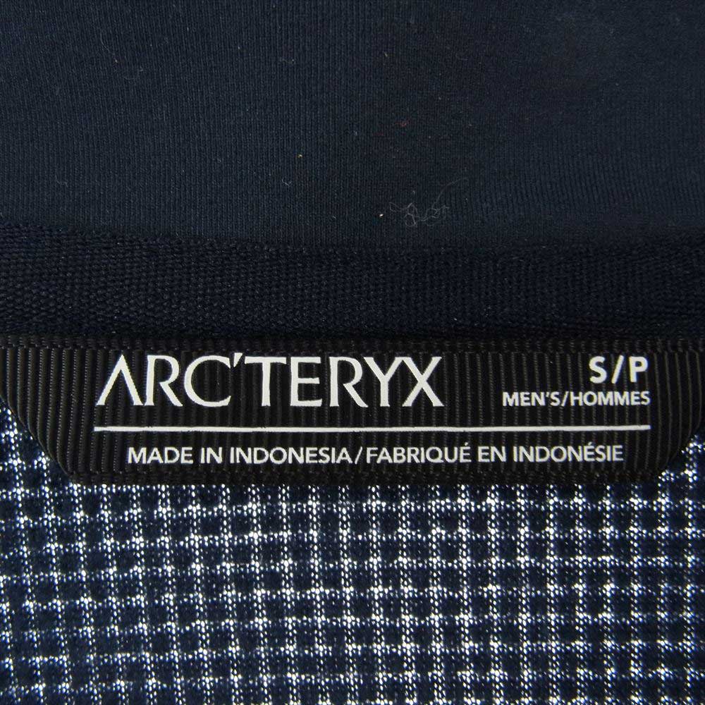 ARC'TERYX アークテリクス ARCC-Z-2019120135 国内正規品 ワッフル フリース ジップジャケット ネイビー系 S/P【中古】