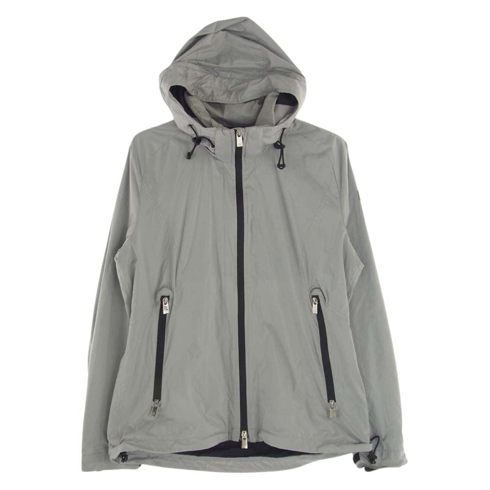TATRAS タトラス MTA9ED4410 TRANO ナイロン フード付き 止水ジップ ジャケット グレー系 3【中古】