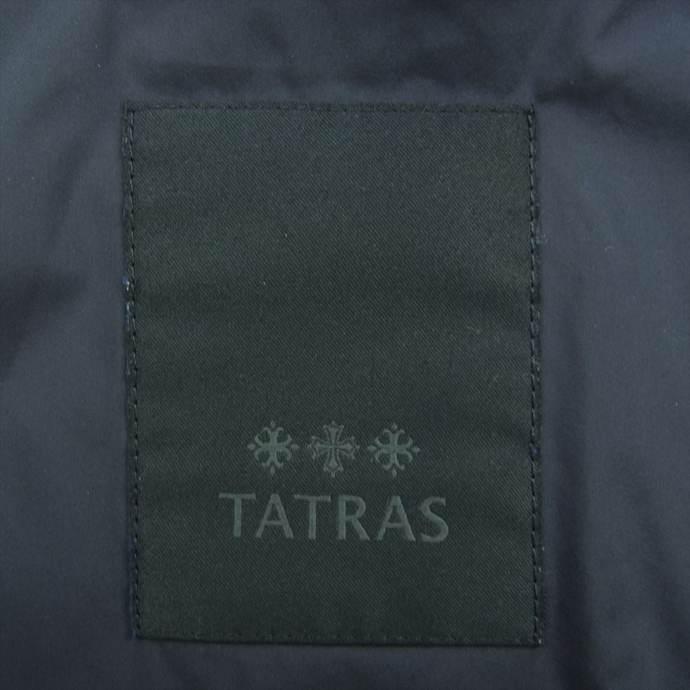 TATRAS タトラス MTA9ED4410 TRANO ナイロン フード付き 止水ジップ ジャケット グレー系 3【中古】