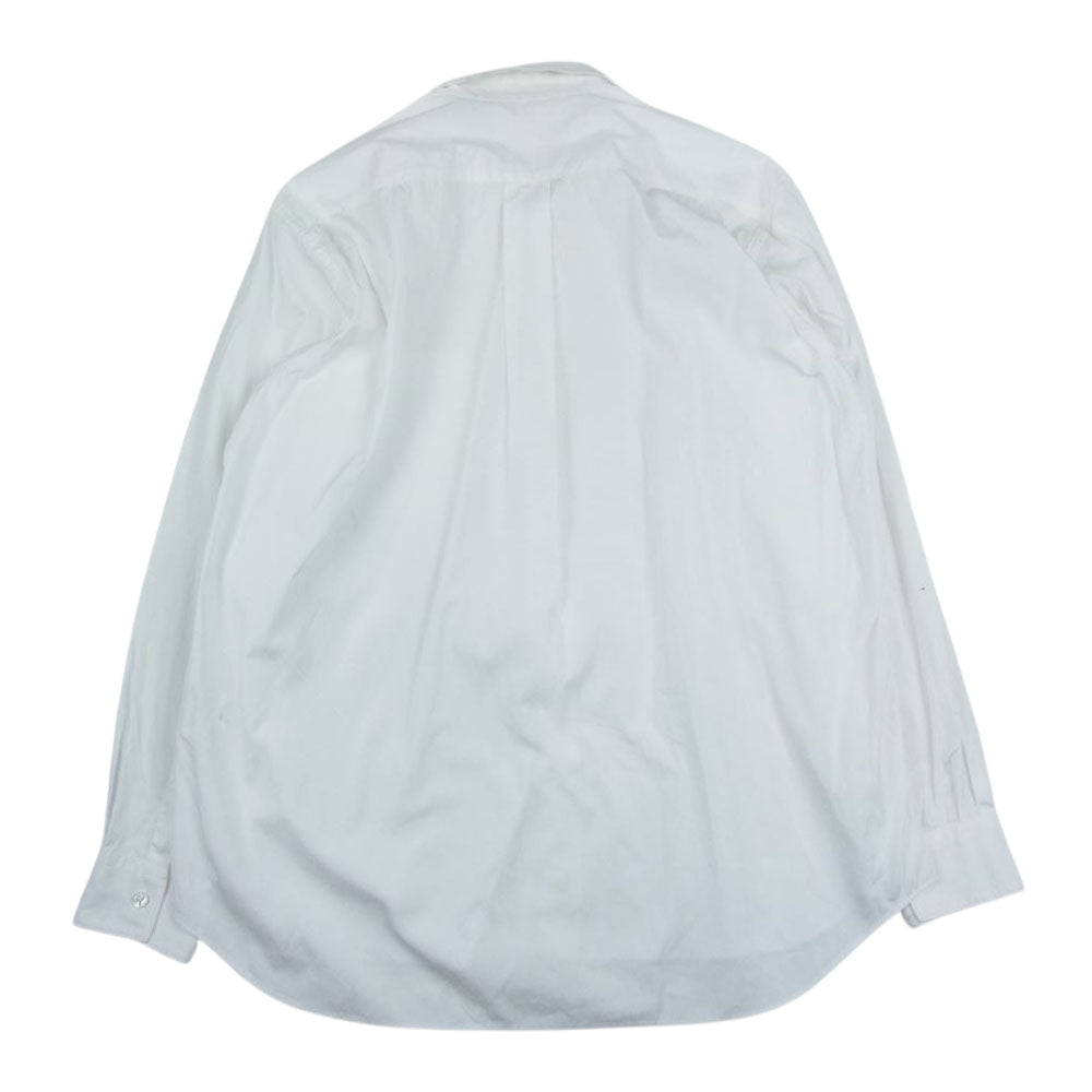 COMME des GARCONS コムデギャルソン FZ-B011 SHIRT フランス製 FOREVER WIDE CLASSIC コットン ポプリン レギュラーカラー 長袖 シャツ ホワイト ホワイト系 S【中古】