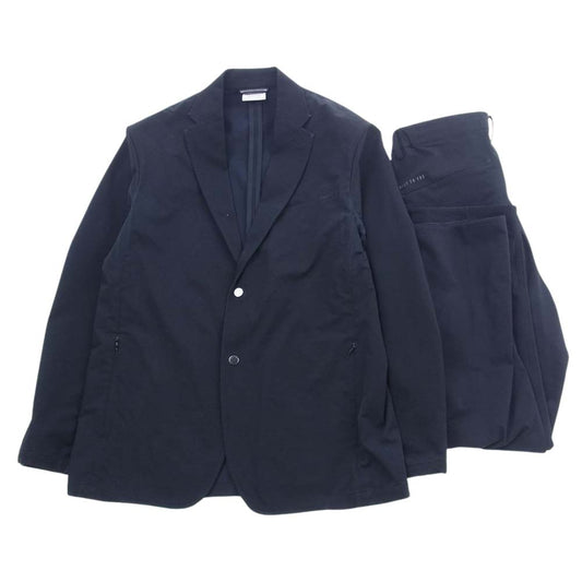 NEW BALANCE ニューバランス JMJL0700/JMPL9754 WAIST TO TOE　ポリエステル イージー スーツ セットアップ ブラック系 S【中古】