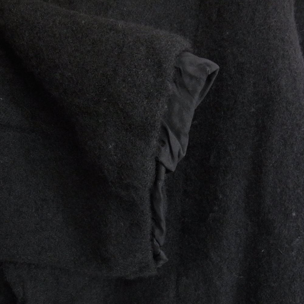 COMME des GARCONS コムデギャルソン 22AW FJ-J001 SHIRT plain broadcloth wool ウール ジャケット ブラック系 XS【中古】