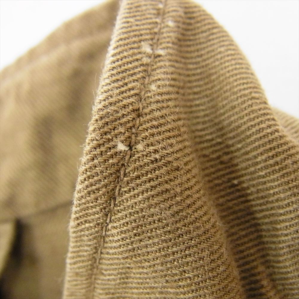 チェコ軍  50s 60s スタンドカラー ワーク ジャケット カーキ系 サイズ表記無【中古】