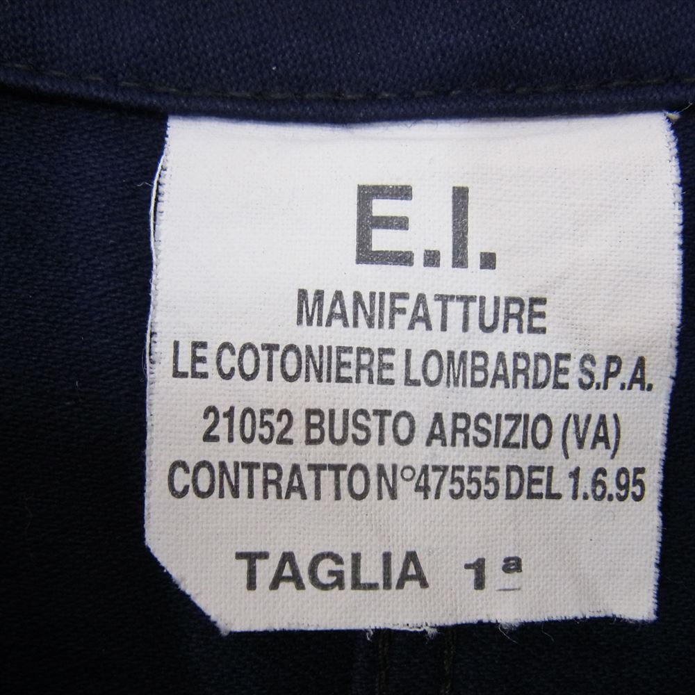 イタリア軍 ヴィンテージ 80s Italian army nurse coat コットン ナース コート ネイビー系 サイズ表記無【中古】