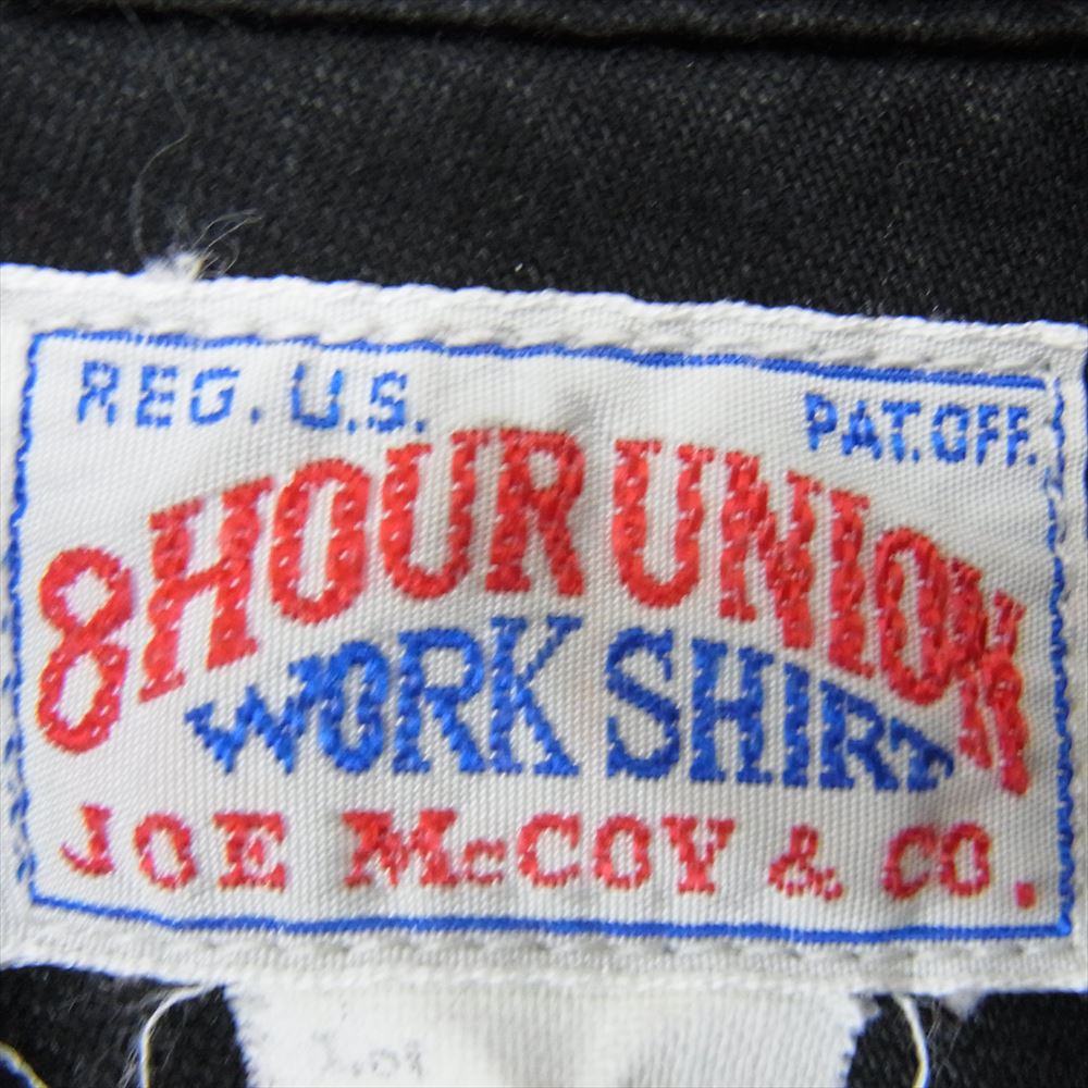 The REAL McCOY'S ザリアルマッコイズ 8HU HOUNDSTOOTH FLANNEL SHIRT ハウンドトゥース 千鳥格子柄 フランネル シャツ ヘビーネル シャツ レッド系 15【中古】