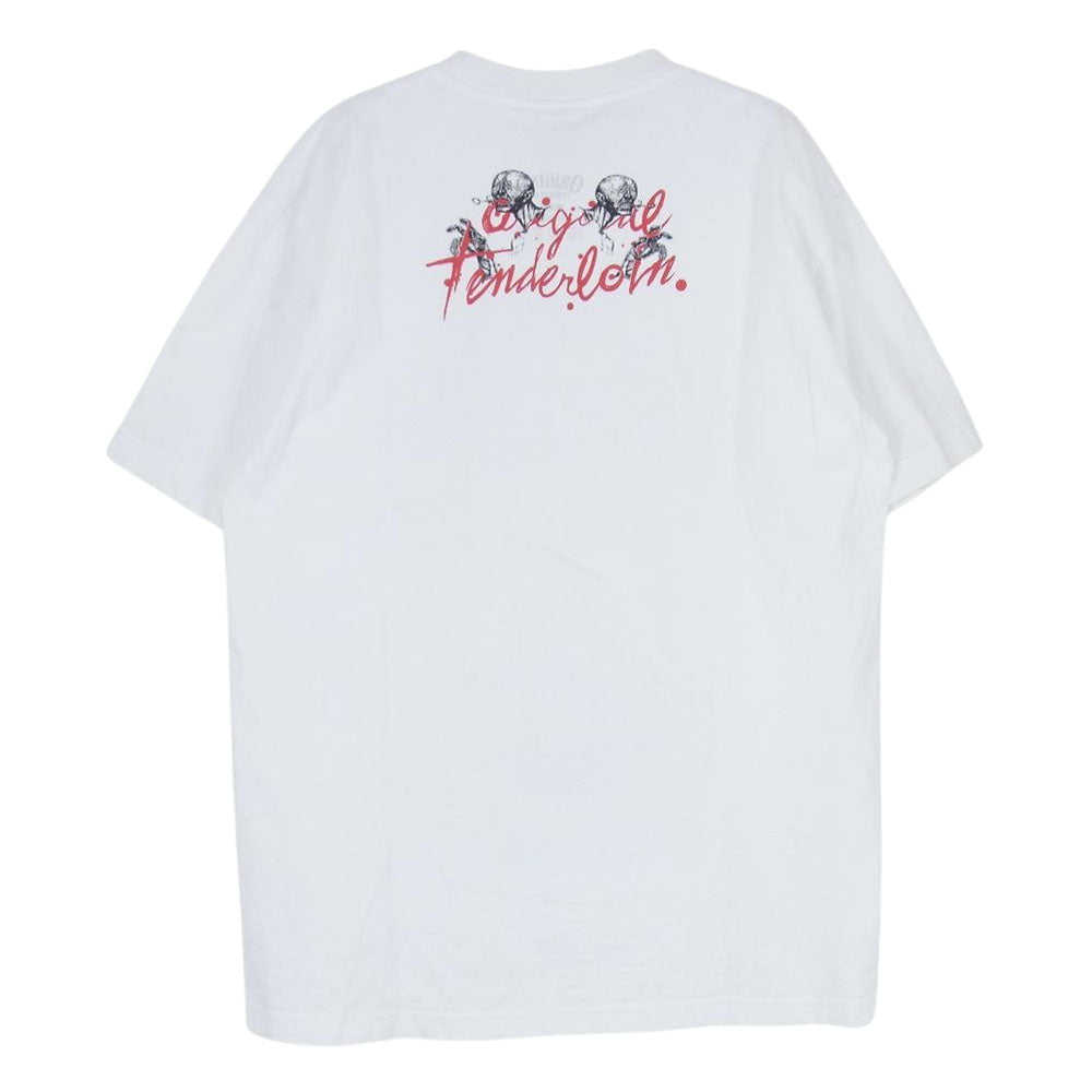 TENDERLOIN テンダーロイン TEE S ダリスカル プリント 半袖 Tシャツ ホワイト系 M【中古】