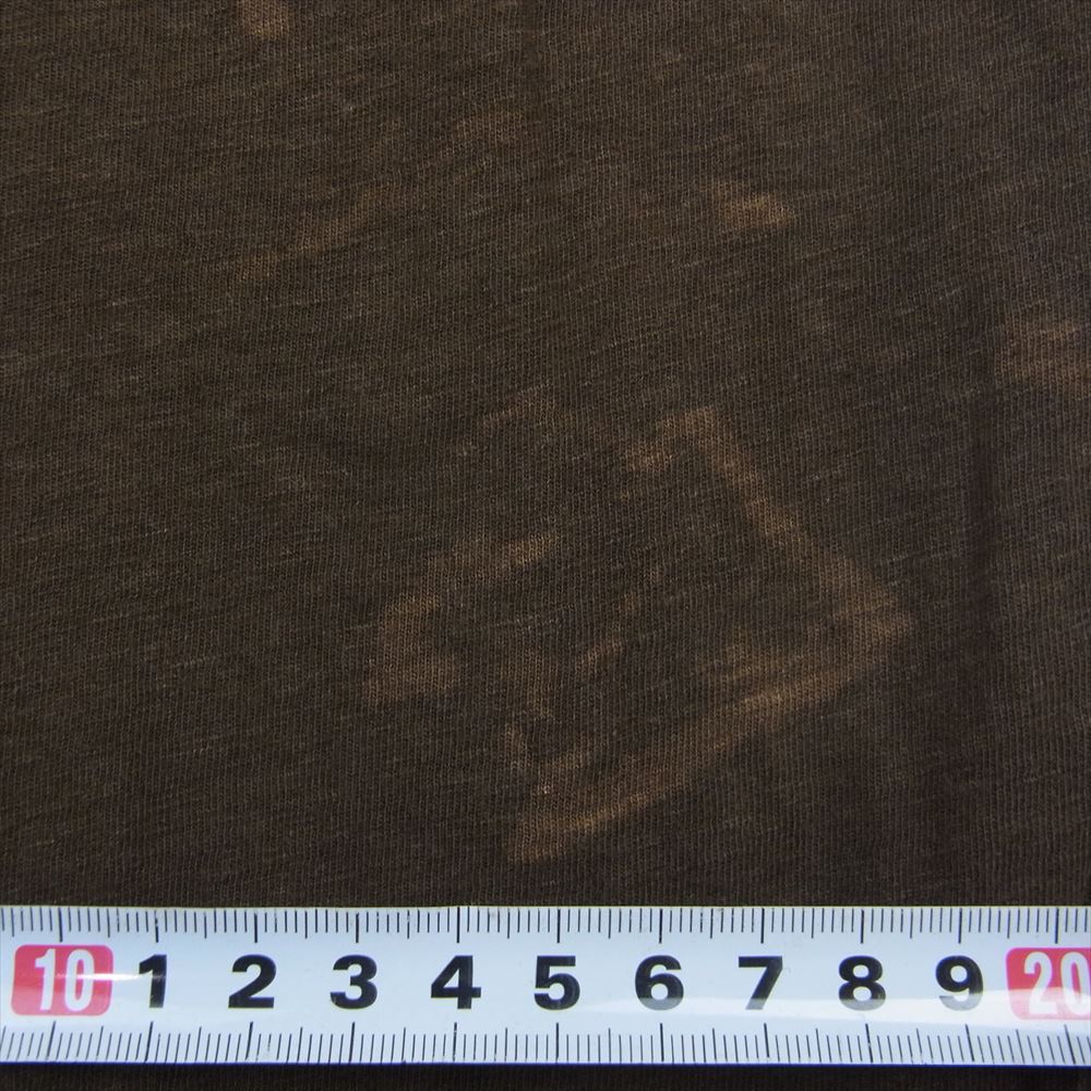 POLO RALPH LAUREN ポロ・ラルフローレン 0496458 コットン リネン ジャージ 長袖 シャツ ブラウン系 L【中古】