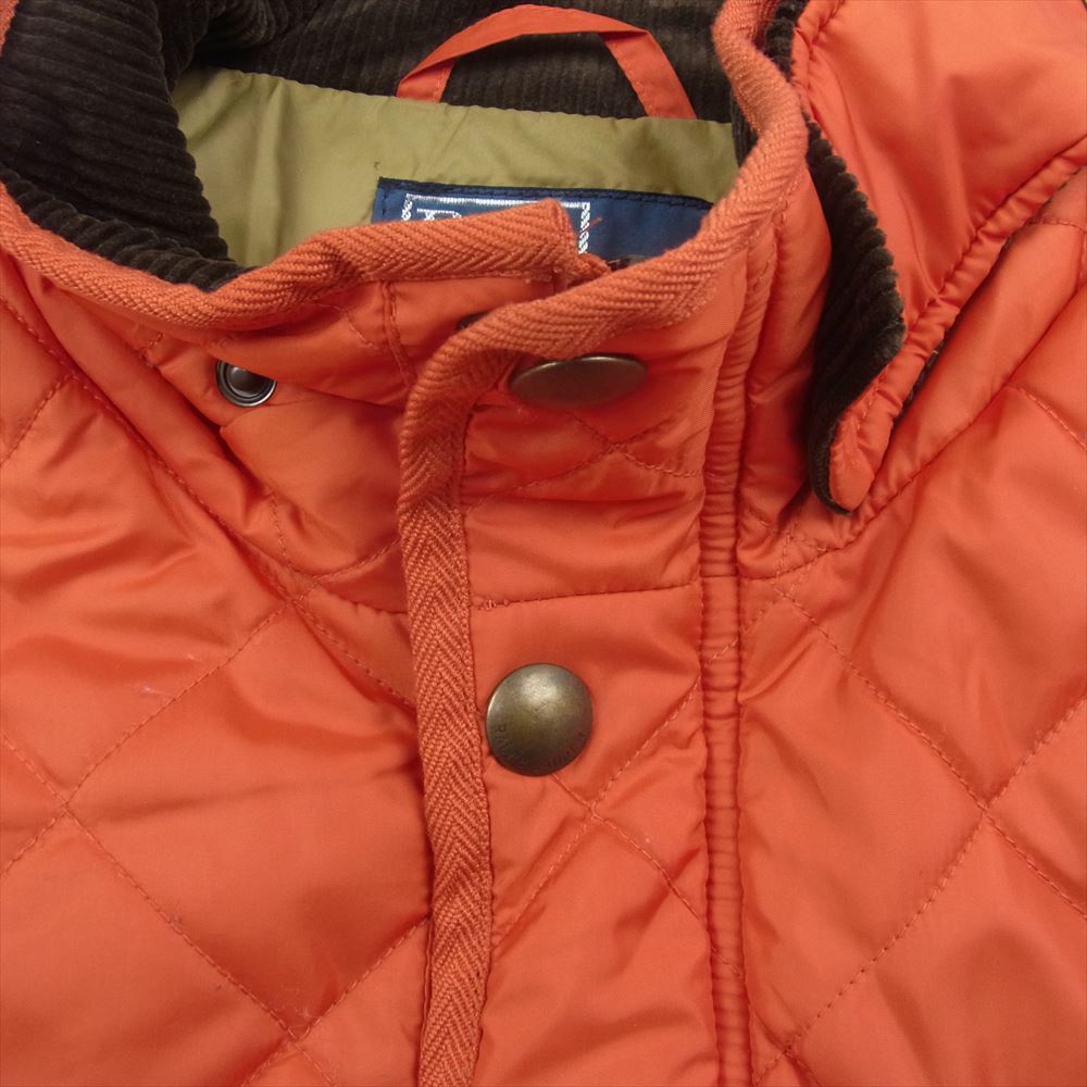 POLO RALPH LAUREN ポロ・ラルフローレン 1452044RIV キルティング 中綿 ベスト オレンジ系 L【中古】