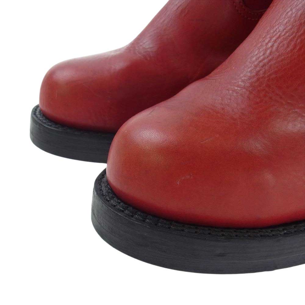 MADE IN GM JAPAN メイドインジーエムジャパン ENGINEER BOOTS エンジニア ブーツ ウルフズヘッド レッド系 8.5【中古】