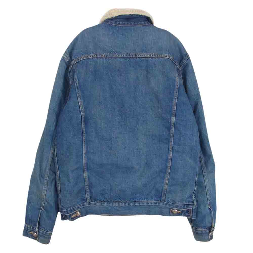 REMI RELIEF レミレリーフ デニム ボア ジャケット インディゴブルー系 XL【中古】