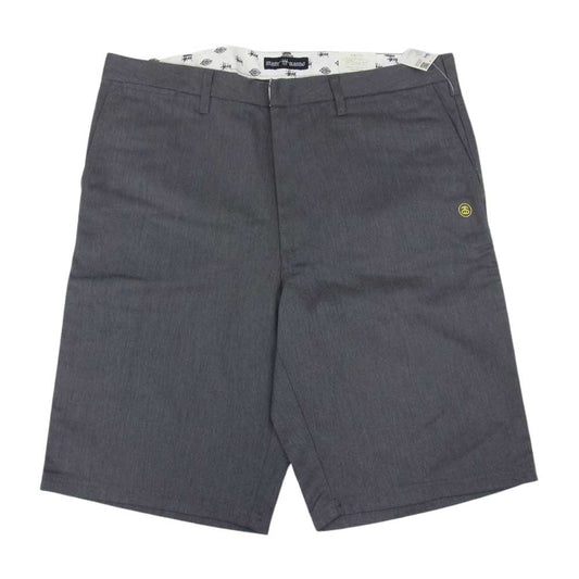 STUSSY ステューシー UXST03M × DICKIES ディッキーズ ワーク シュート パンツ グレー  グレー系 36【極上美品】【中古】