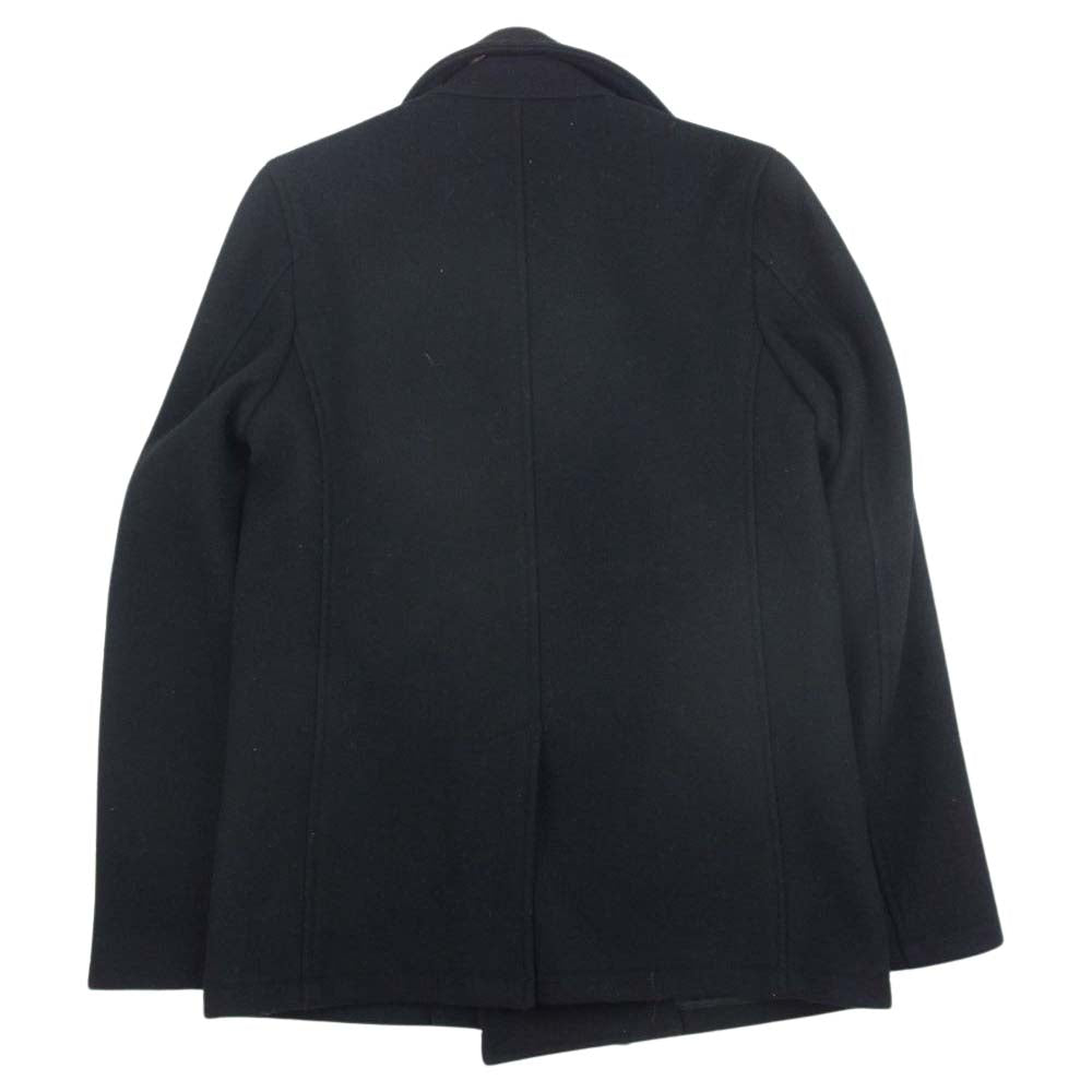 UNUSED アンユーズド US0269 ウール ショート丈 Pコート ブラック系 1【中古】