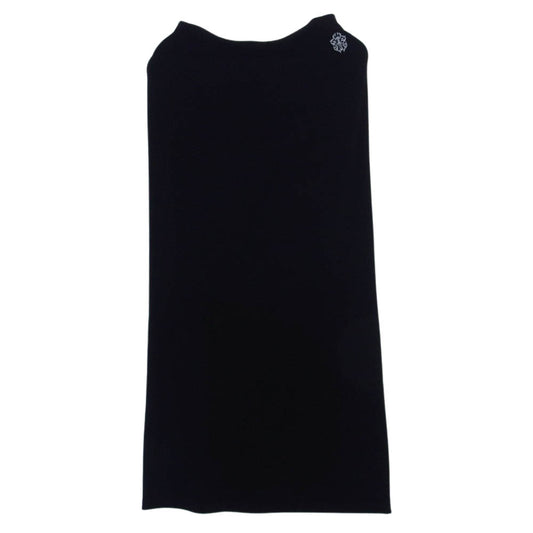 CHROME HEARTS クロムハーツ（原本無） ロゴ刺繍 サーマル スカート ブラック系 S【中古】