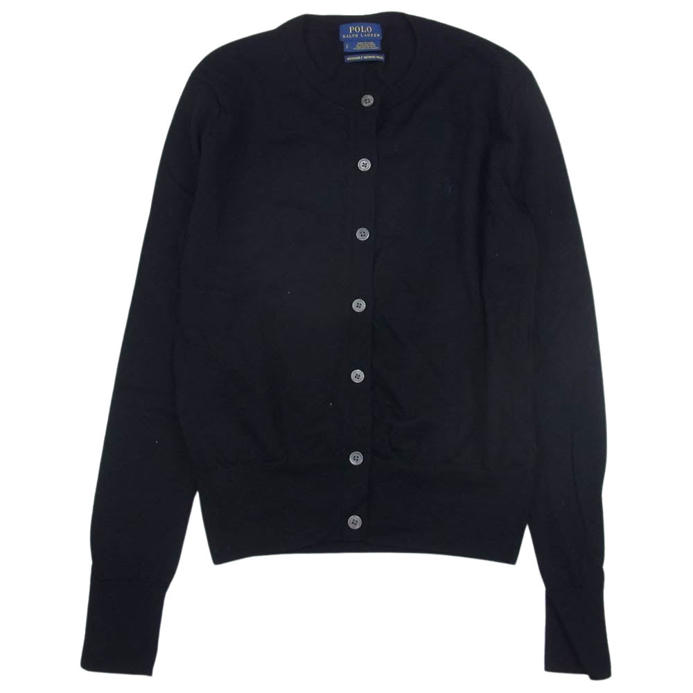 POLO RALPH LAUREN ポロ・ラルフローレン ニット カーディガン ブラック系 S【中古】