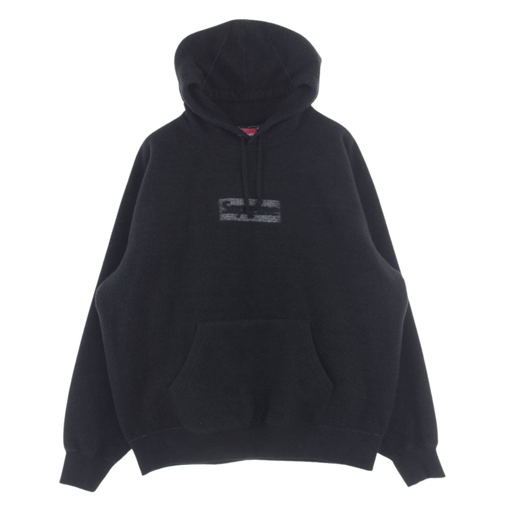 Supreme シュプリーム 23SS   Insideout Box Logo Hooded Sweatshirt インサイド アウト ボックスロゴ フーデッドスウェット プルオーバーパーカー ブラック ブラック系 L【中古】
