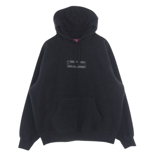 Supreme シュプリーム 23SS   Insideout Box Logo Hooded Sweatshirt インサイド アウト ボックスロゴ フーデッドスウェット プルオーバーパーカー ブラック ブラック系 L【中古】