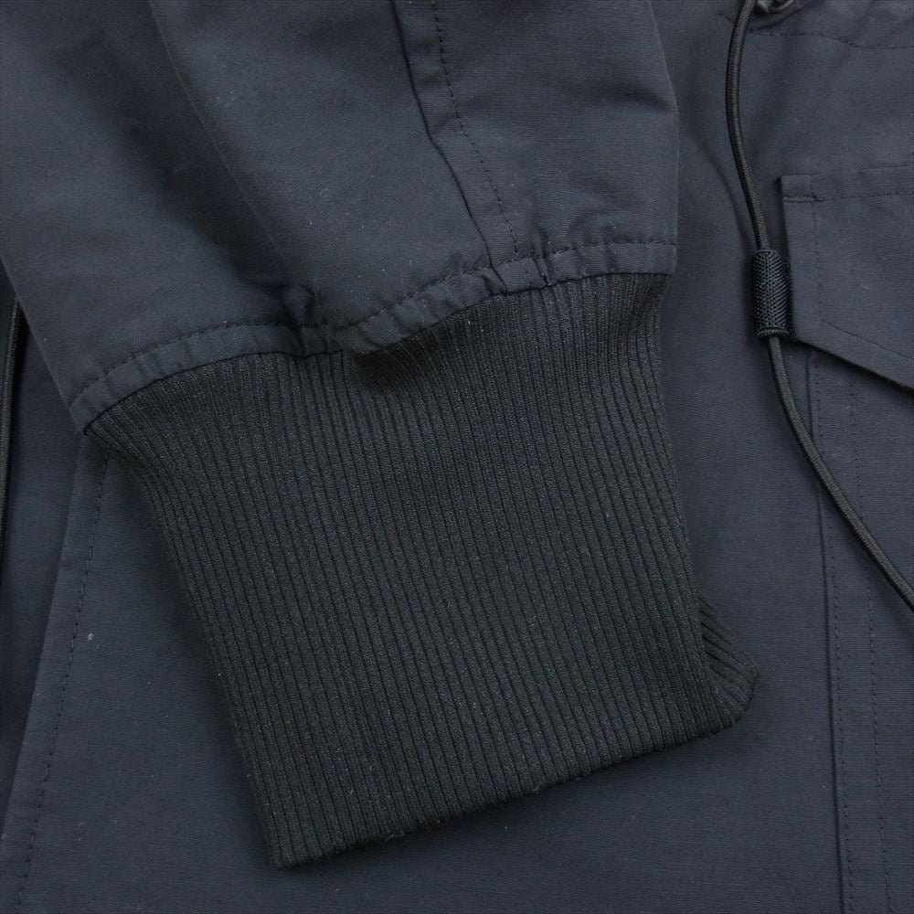 Y-3 Yohji Yamamoto ワイスリー ヨウジヤマモト FJ0397 スタンドカラー フルジップ ボンバー ジャケット ブルゾン ネイビー系 S【中古】