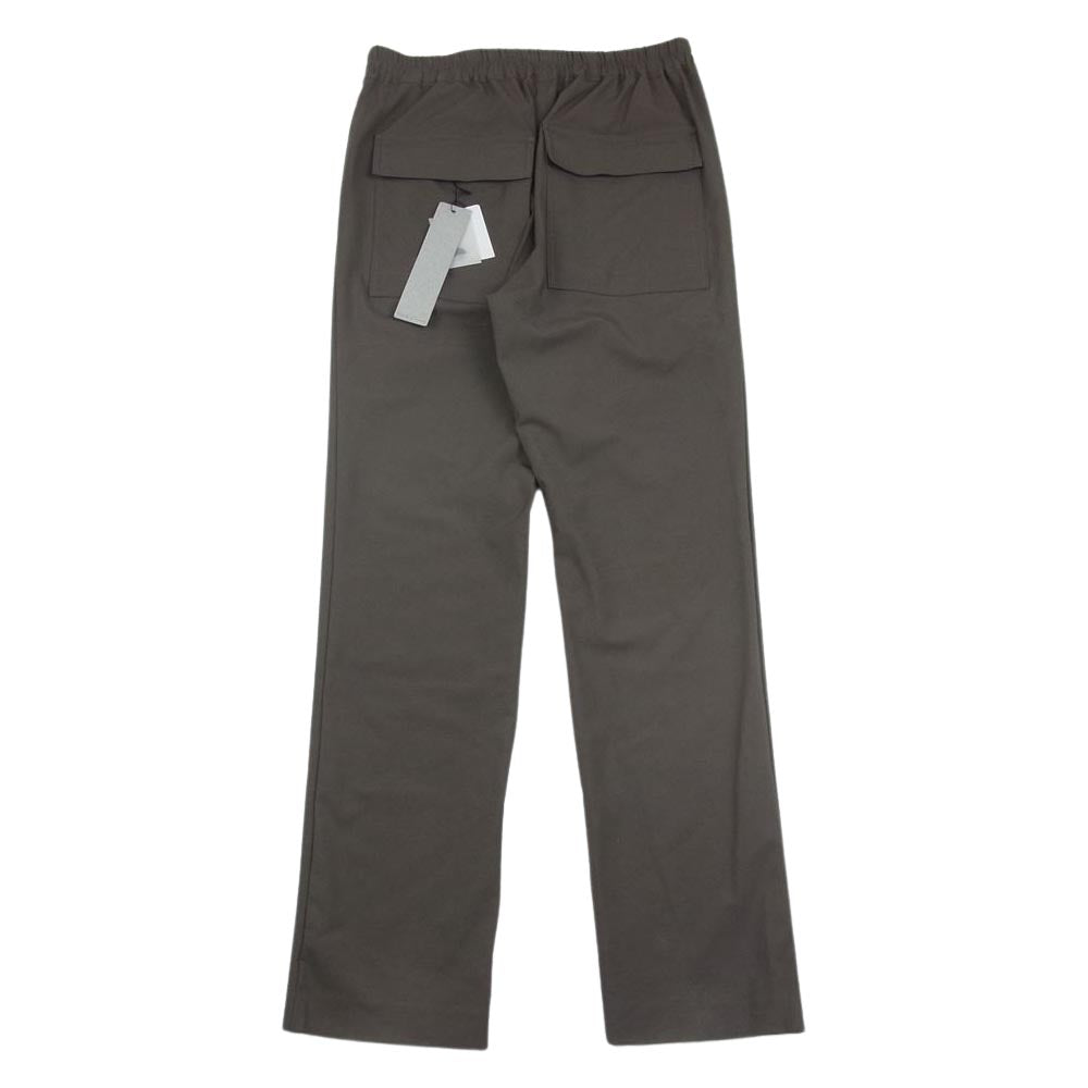 Rick Owens リックオウエンス 22AW RU02B2390 DRAWSTRING SLIM LONG ドローストリング スリム イージー パンツ ZL DUST ダスト ブラウン系 48【美品】【中古】