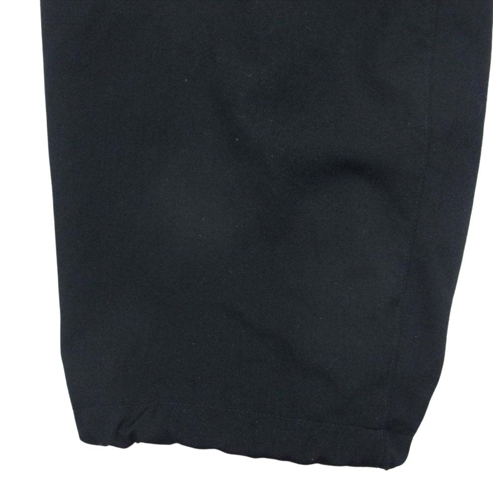 Yohji Yamamoto POUR HOMME ヨウジヤマモトプールオム 21AW HR-P42-100 シワギャバ ウールギャバジン オーバーオール ブラック系 1【中古】