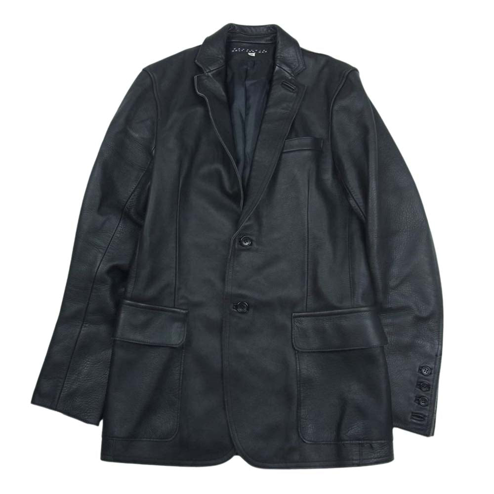 PARANOID パラノイド レザー テーラード 2B ジャケット ブラック系 M【中古】