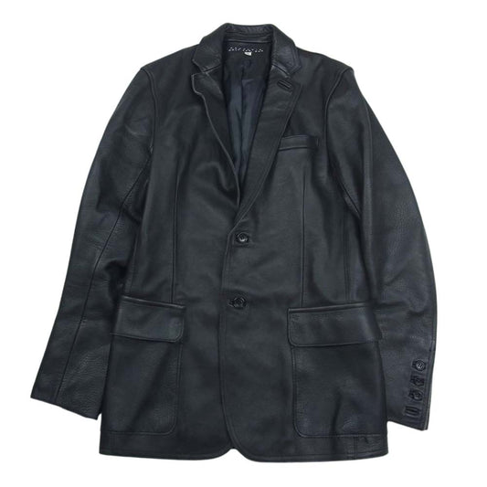 PARANOID パラノイド レザー テーラード 2B ジャケット ブラック系 M【中古】