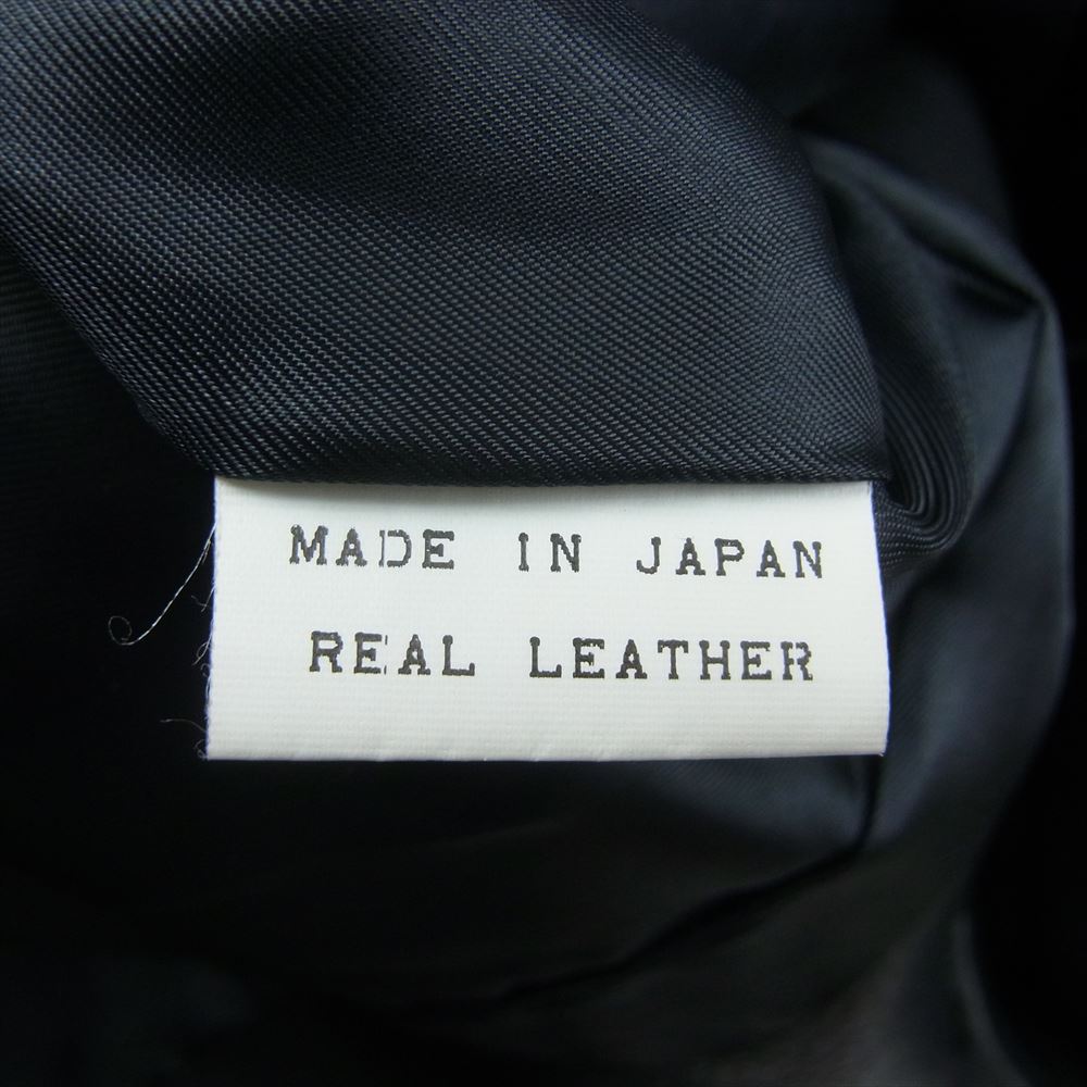 PARANOID パラノイド レザー テーラード 2B ジャケット ブラック系 M【中古】