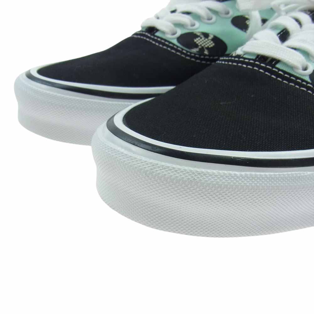 WACKO MARIA ワコマリア VN0A4BV9591 × VANS バンズ OG Authentic LX オリジナル オーセンティック ローカット スニーカー ブラック系 ライトグリーン系 28cm【極上美品】【中古】
