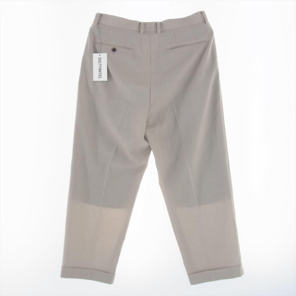 WACKO MARIA DORMEUIL PLEATED ドーメル スラックス WACKO MARIA ワコマリア DORMEUIL ドーメル PLEATED TROUSERS TYPE2