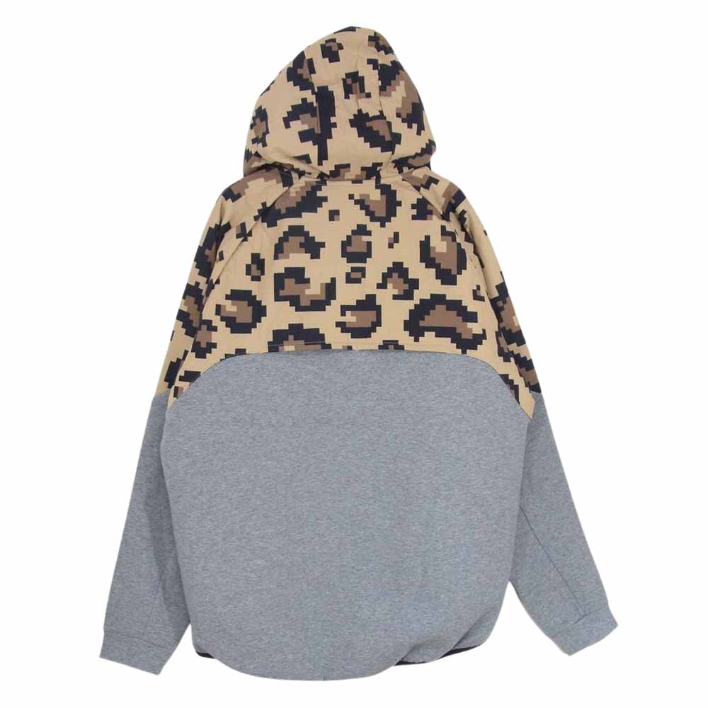 F.C.R.B. エフシーアールビー FCRB-230029 VENTILATION HOODIE ベンチレーション ジップアップ フーディ ジャケット グレー系 L【極上美品】【中古】